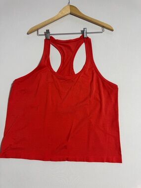 Lululemon Red/ Orange Racerback Tank Top